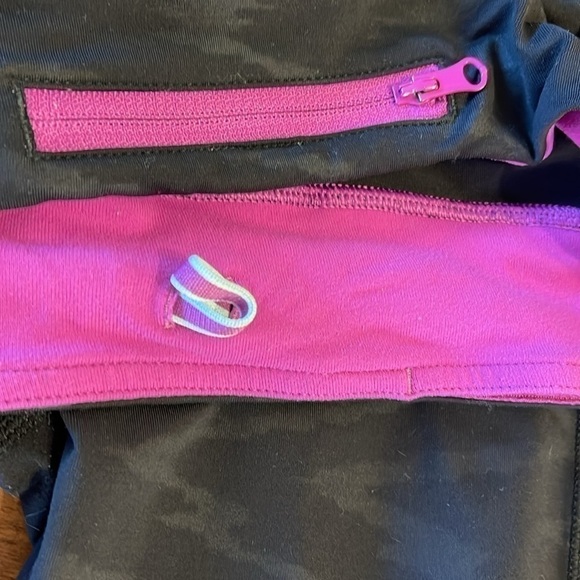 Ivivva by lululemon athletic cropped leggings size 14 youth - Picture 2 of 5